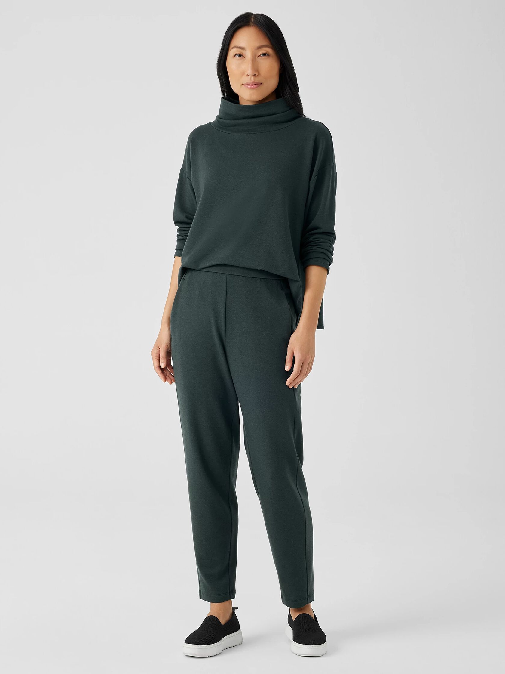 Cozy Brushed Terry Hug Slouchy Pant