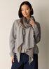 Textured Alpaca Silk Scarf