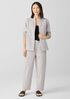 Organic Cotton Pucker High Collar Jacket