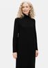 Viscose Jersey Scrunch Neck Dress