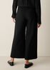 Washable Stretch Crepe Wide-Leg Pant
