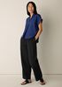 Organic Cotton Poplin Notch Collar Shirt