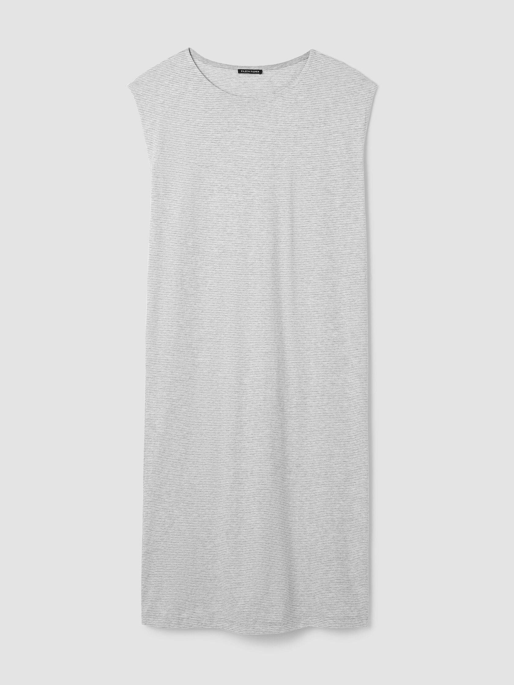 Mini Stripe Organic Cotton Jersey Sleep Dress