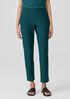 Washable Stretch Crepe Slim Pant