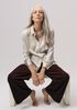 Stretch Silk Charmeuse Classic Collar Shirt