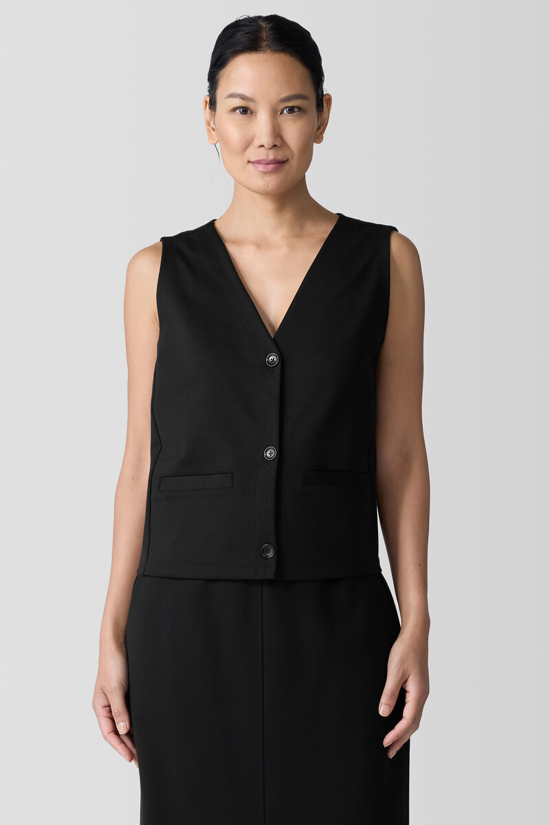 Washable Flex Ponte Vest Washable Flex Ponte Vest