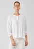 Organic Cotton Slub Henley Top