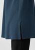 Stretch Jersey Knit Crew Neck Long Top