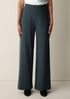 Lightweight Ponte Wide-Leg Pant