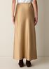Heavyweight Silk Charmeuse Bias Skirt