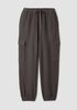 Organic Cotton Boucle Knit Jogger Pant