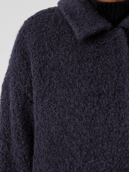 Alpaca Boucle Classic Collar Coat