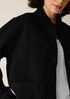 Lightweight Boiled Wool Flight Jacket in Regenerative Wool
