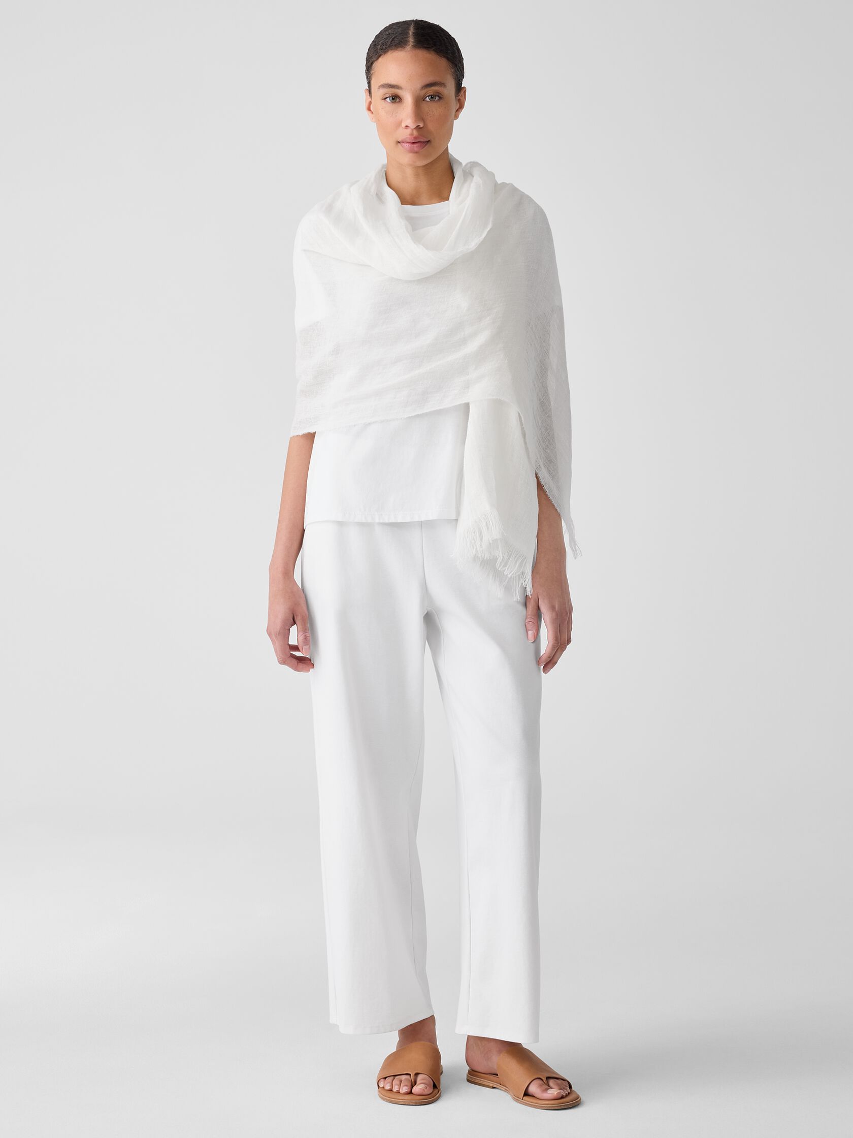 Airy Linen Scarf