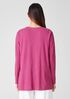 Hemp Organic Cotton Twist Crew Neck Top