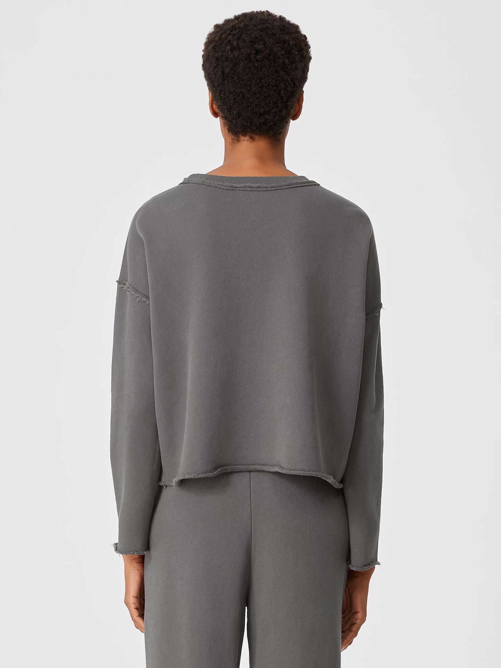 Organic Cotton French Terry Box-Top