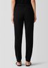Washable Flex Ponte Tapered Trouser Pant
