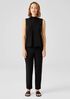 Fine Jersey Mock Neck Tank