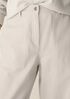 Garment-Dyed Utility Cotton Wide-Leg Pant