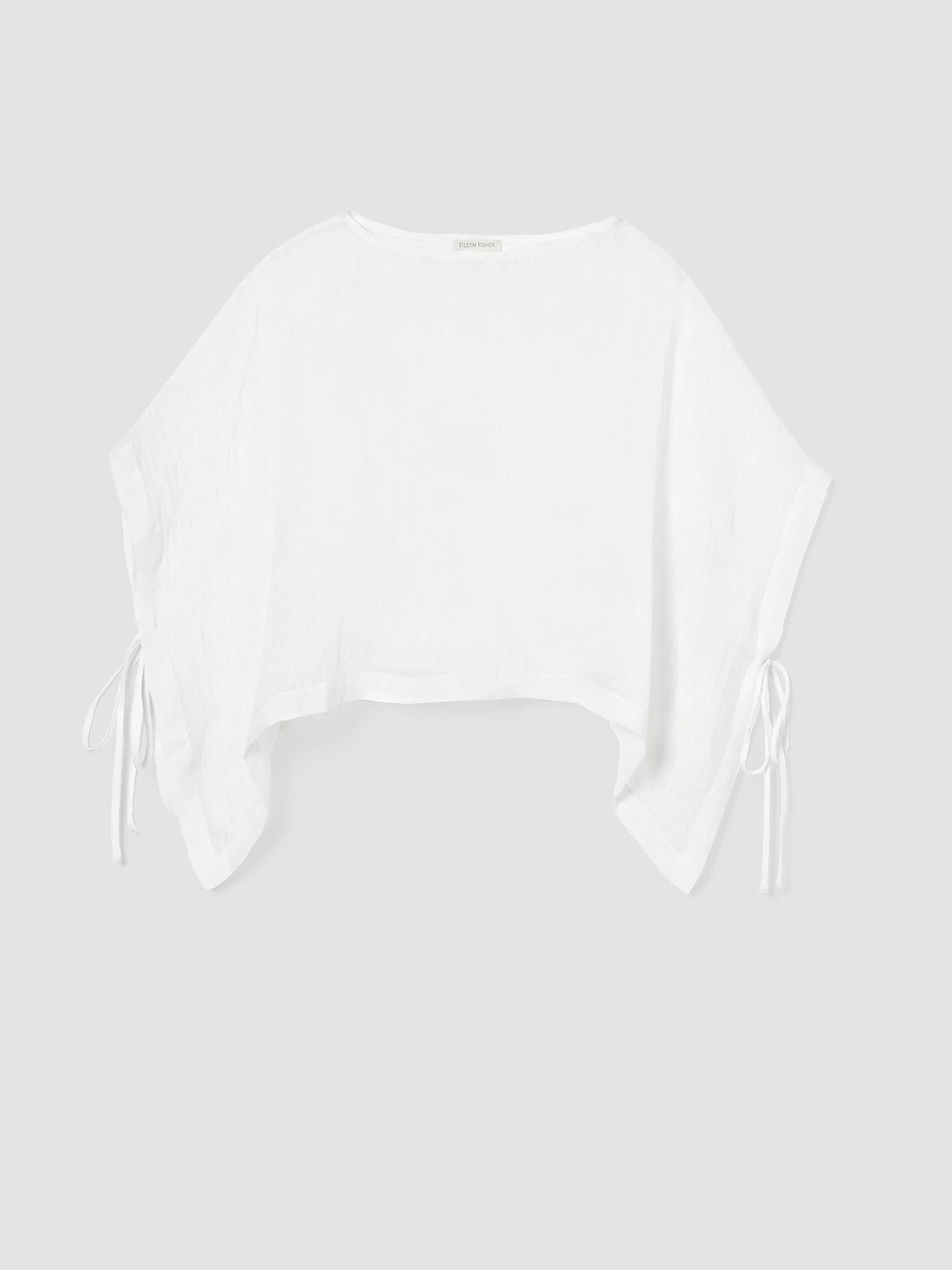 Organic Linen Gauze Poncho