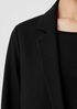 Boiled Wool Jersey Long Blazer