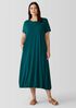 Fine Jersey Lantern Dress