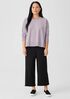 Organic Pima Cotton Stretch Jersey Box-Top