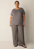 Organic Linen Jersey Crew Neck Tee