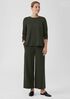 Washable Flex Ponte Wide-Leg Pant