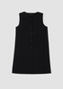 Organic Cotton Pucker Long Vest