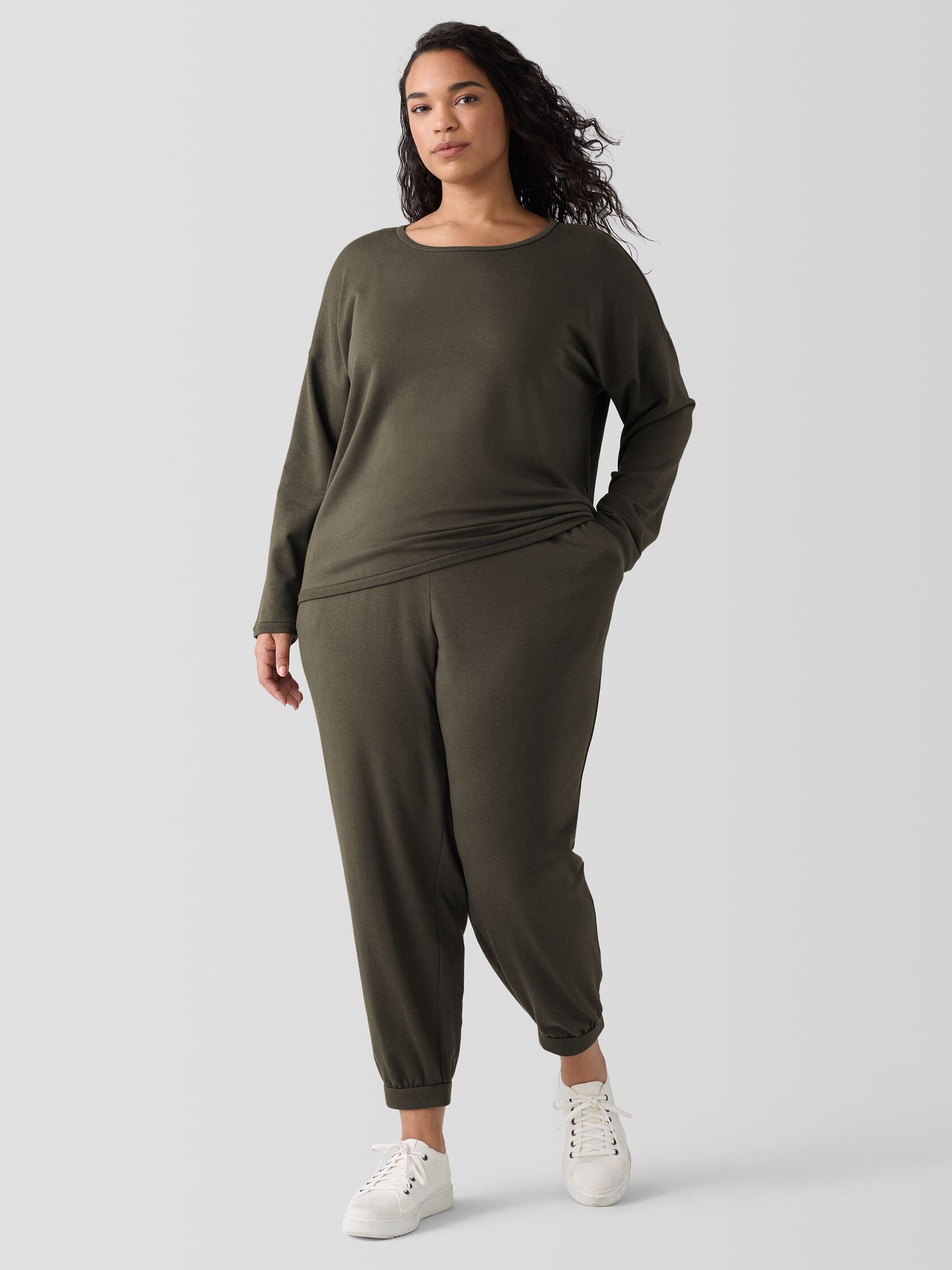 Cozy Brushed Terry Hug Jogger Pant