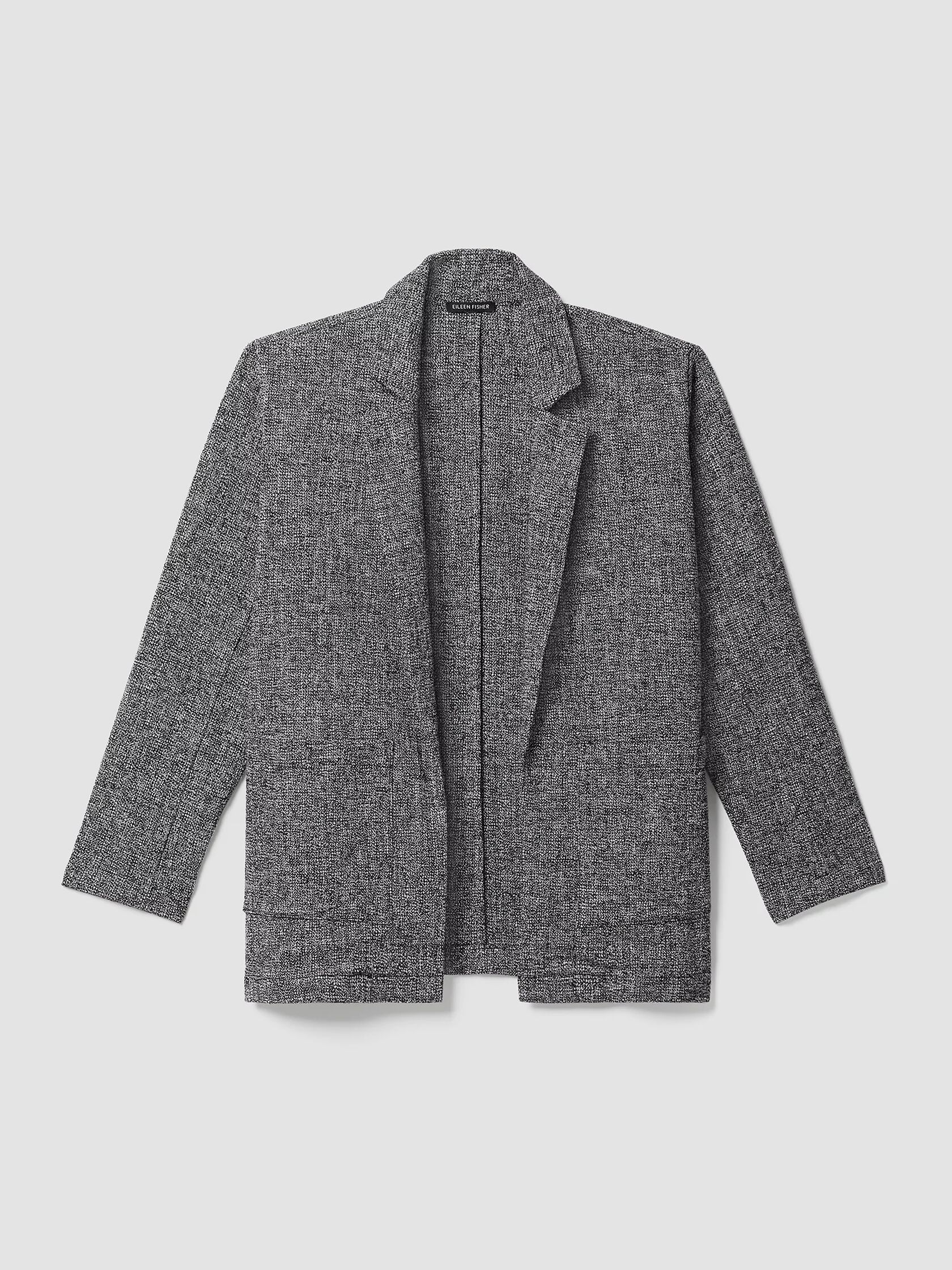 Organic Cotton Tweed Blazer