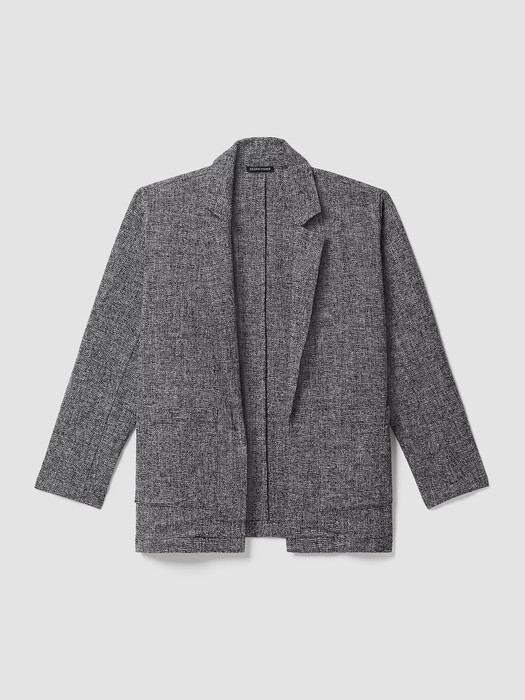 Organic Cotton Tweed Blazer