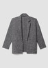 Organic Cotton Tweed Blazer