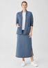 Organic Cotton French Terry Shawl Collar Jacket