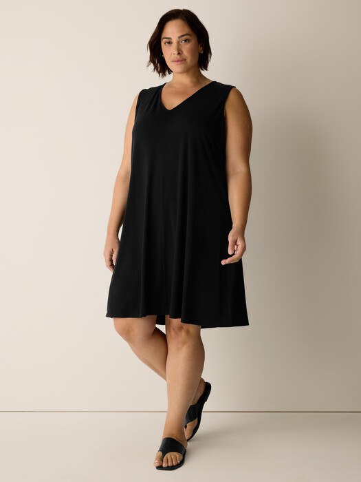 Fine Jersey Easy Dress | EILEEN FISHER Fine Jersey Easy Dress | EILEEN FISHER