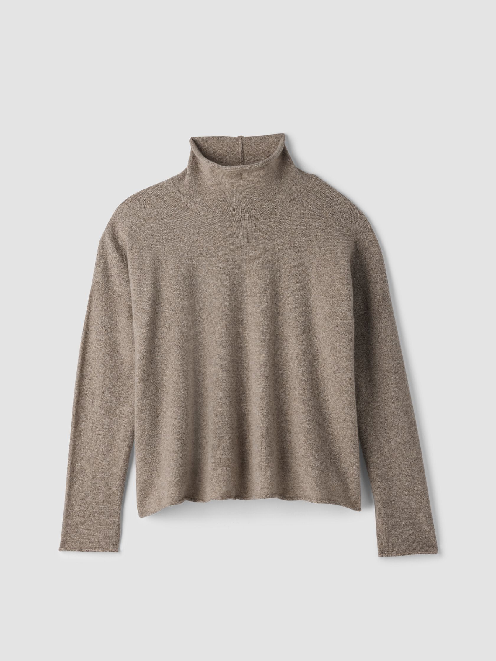 Italian Cashmere Turtleneck Top
