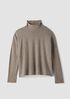 Italian Cashmere Turtleneck Top