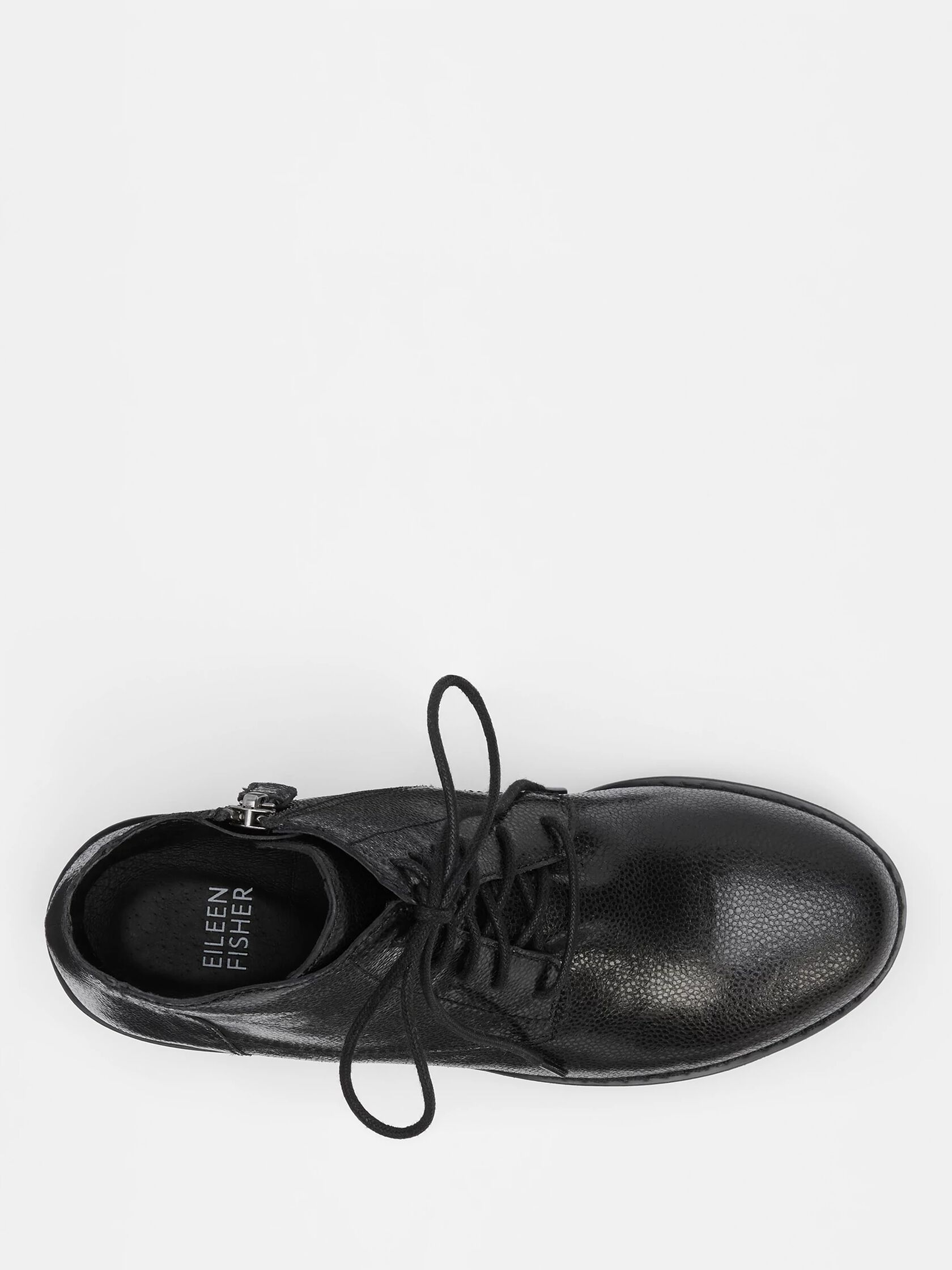 Crew Embossed Leather Lace-Up Bootie