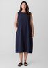 Organic Cotton Pucker Lantern Dress