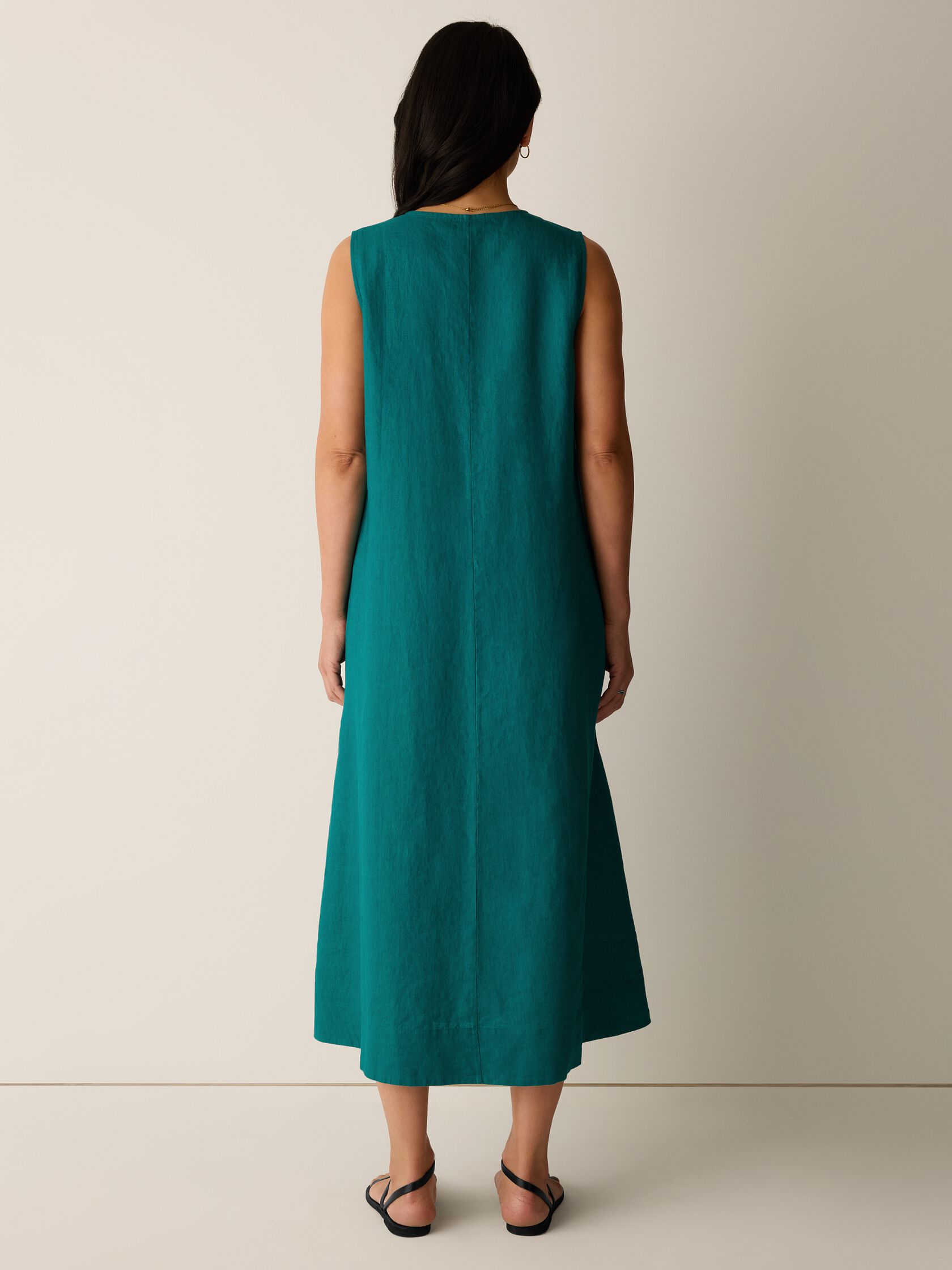 Organic Linen Easy Dress