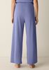 Organic Cotton Interlock Wide-Leg Sleep Pant