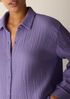 Organic Cotton Lofty Gauze Classic Collar Shirt