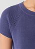Organic Linen Cotton Jewel Neck Top