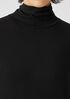Fine Jersey Scrunch Neck Dress