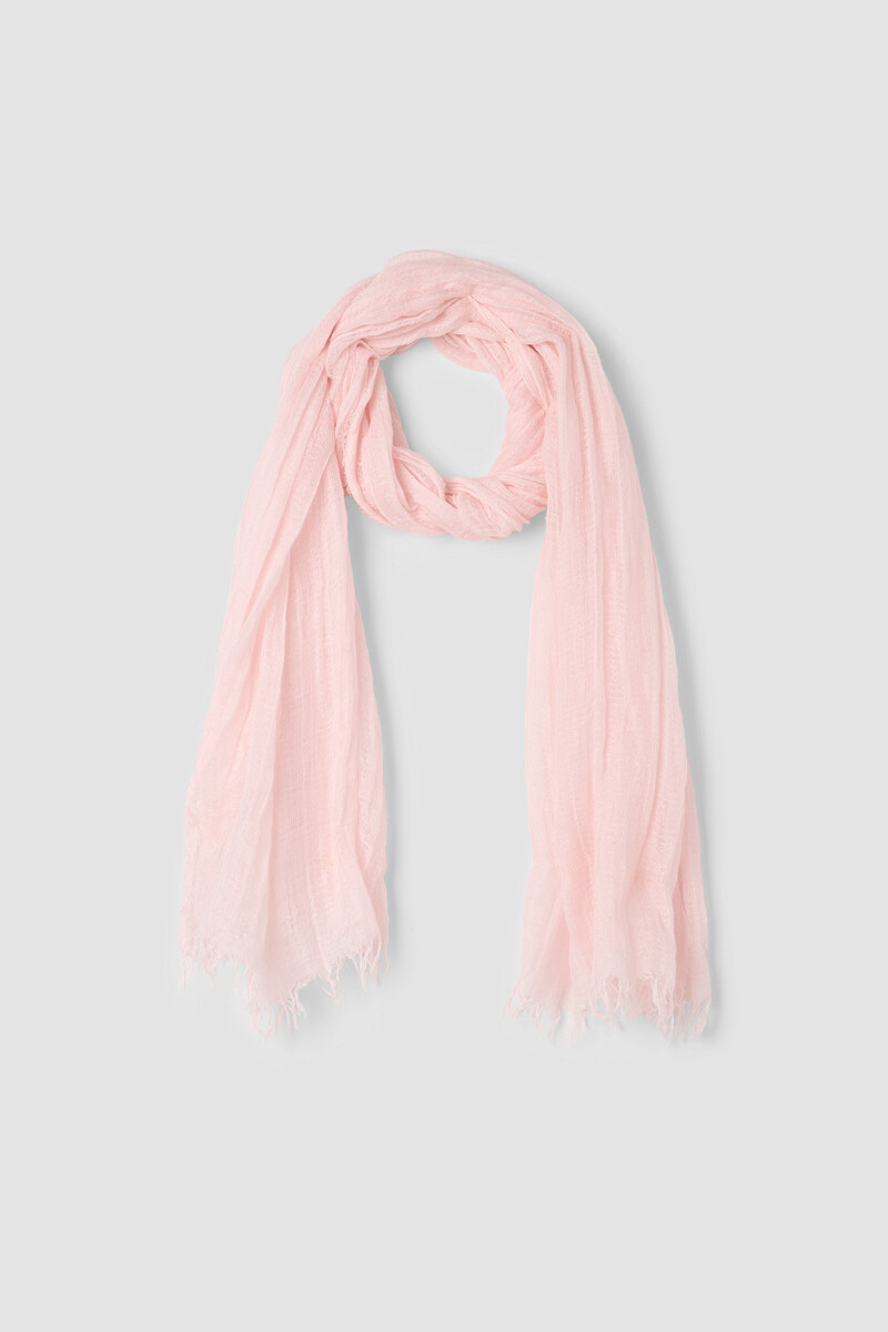 Textured Linen Blend Scarf Textured Linen Blend Scarf