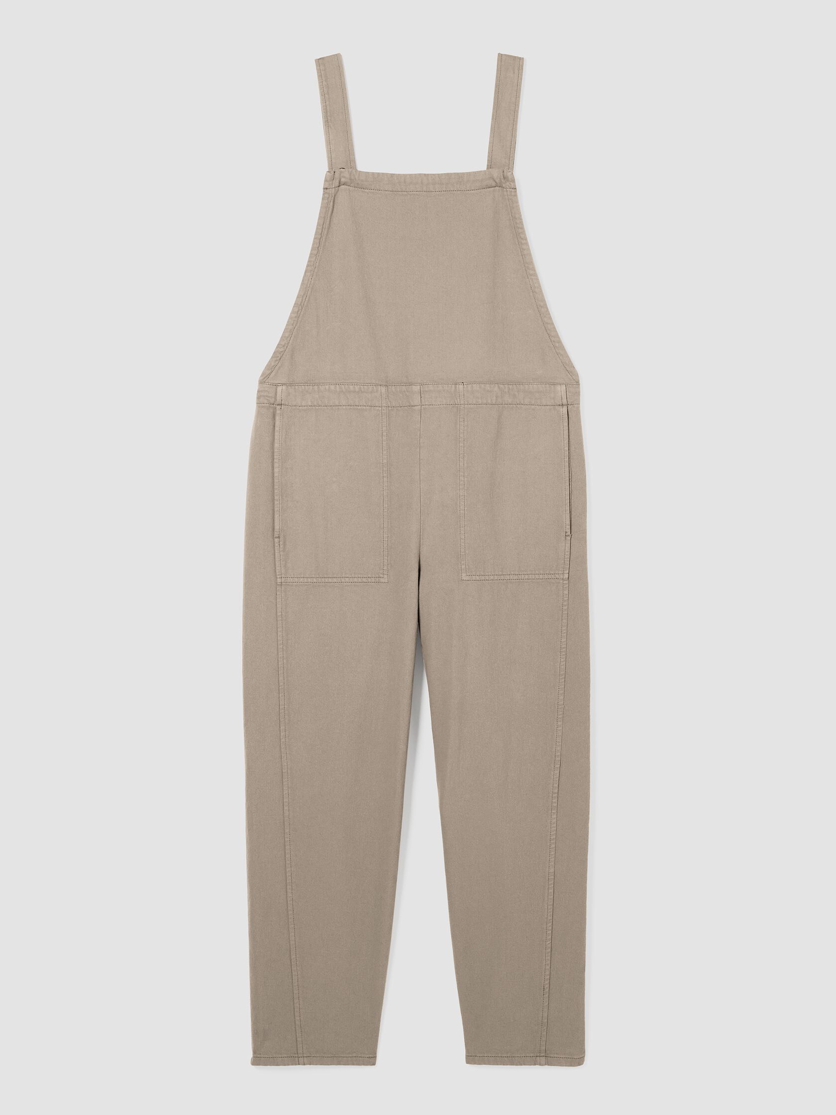 Garment-Dyed Utility Organic Cotton Overalls