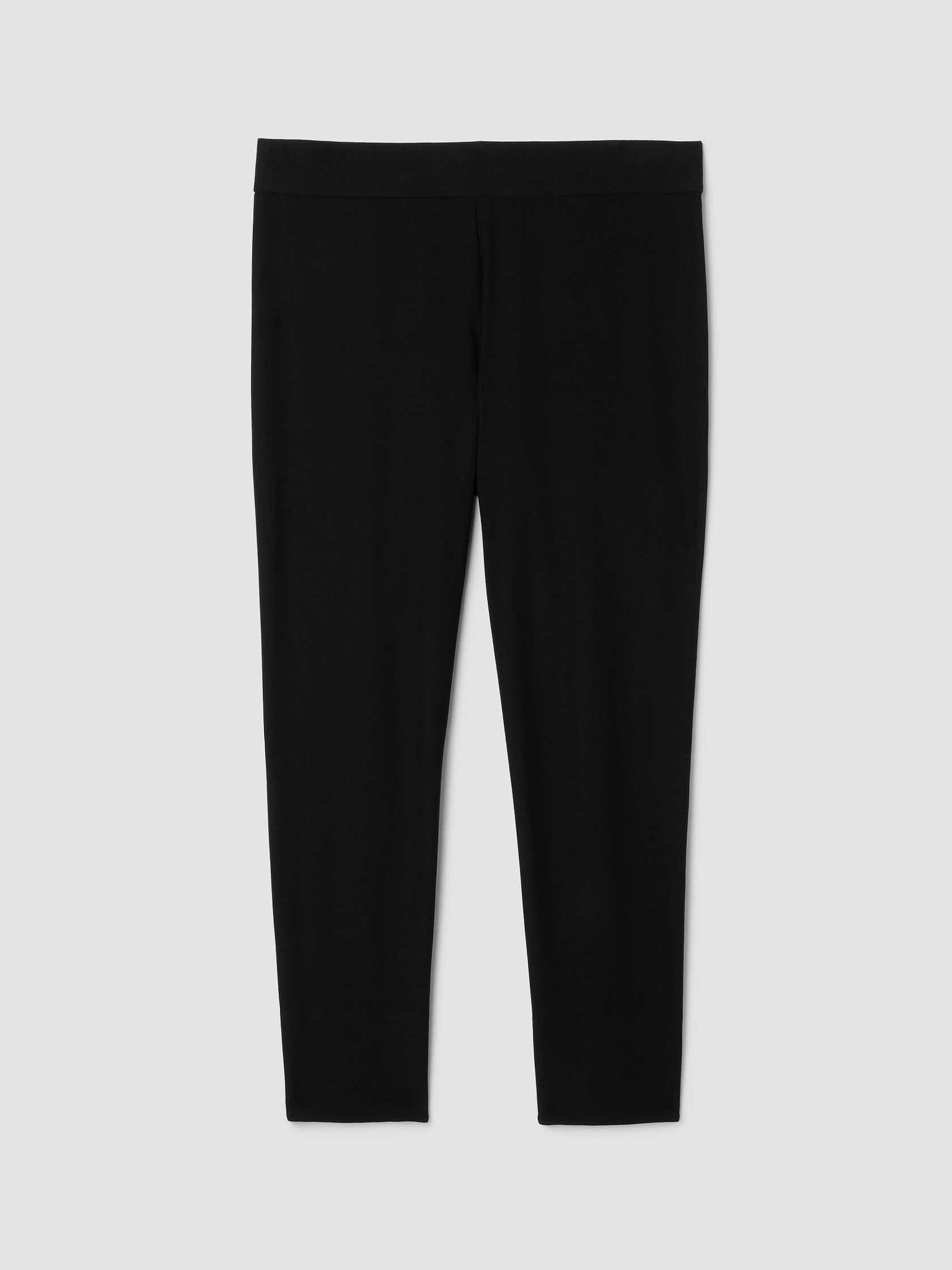 Washable Stretch Crepe Slim Pant