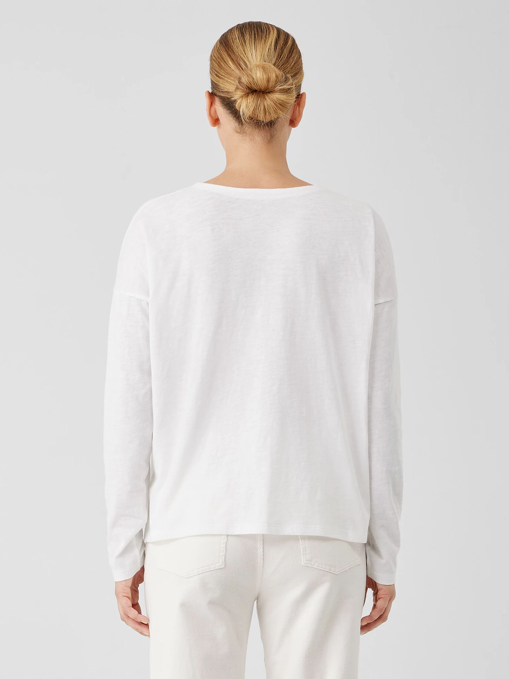 Organic Cotton Slub Henley Top