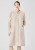 Organic Linen Mandarin Collar Dress
